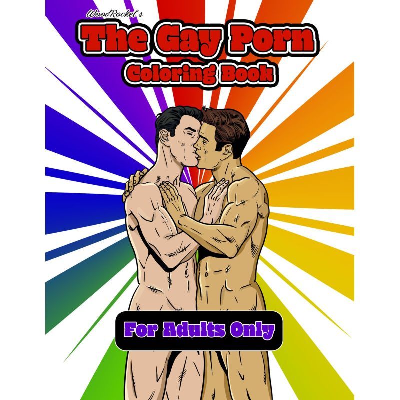 The Gay Porn Colouring Book Wood Rocket